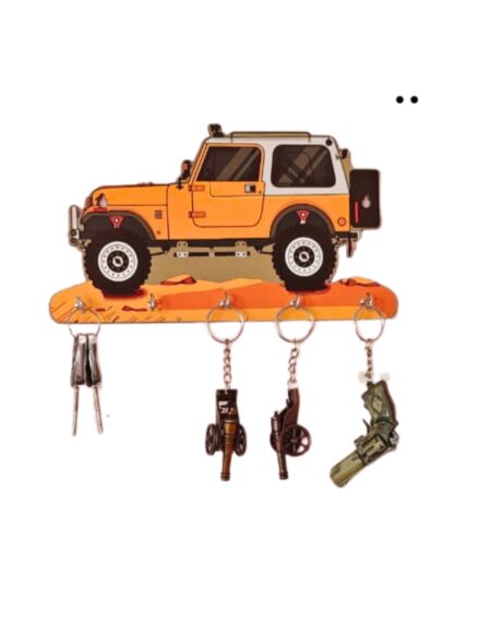 Mahindra Thar Wooden Key Holder From Craft Elya
