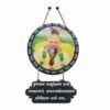 Premanand Ji Maharaj Shri Radha Naam Jap Cardboard Wall Hanging From Craft Elya