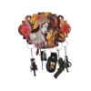 Lord Radha Krishna Wooden Key Holder From Craft Elya